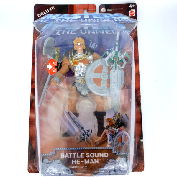 Battle Sound He-Man MOC – Action Figur aus 2003 / Masters of the Universe