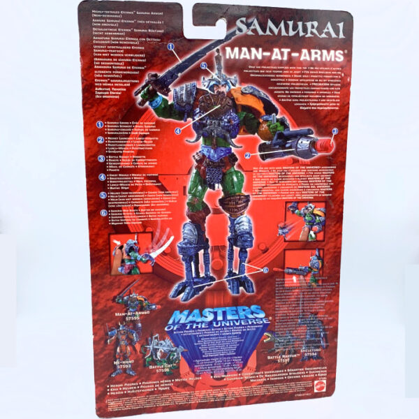 Samurai Man-At-Arms MOC – Action Figur aus 2002 / Masters of the Universe