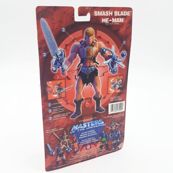 Smash Blade He-Man MOC – Action Figur aus 2003 / Masters of the Universe hinten