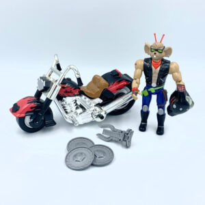 Throttle & Martian Monster Bike - Actionfigur aus 1993/94 von Galoob / Biker Mice from Mars