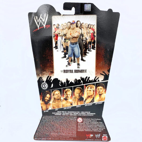 Triple H - Actionfigur aus 2010 von Mattel / WWE Royal Rumble hinten