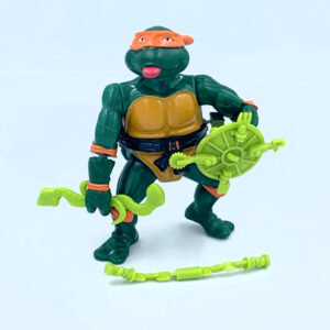 Rock 'N Roll Michelangelo - Actionfigur aus 1989 / Teenage Mutant Ninja Turtles