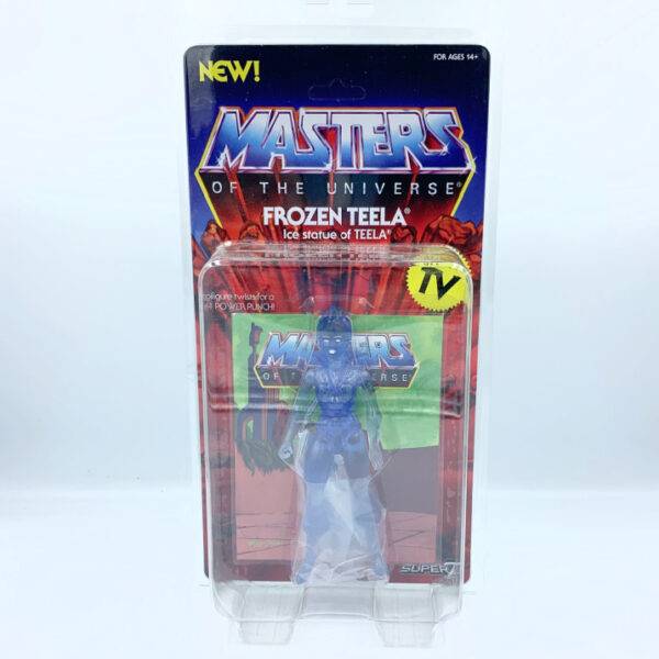 Frozen Teela inkl. Morax Clamshell / Blister - Actionfigur von Super7 / Masters of the Universe