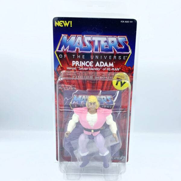 Prince Adam inkl. Morax Clamshell / Blister - Actionfigur von Super7 / Masters of the Universe