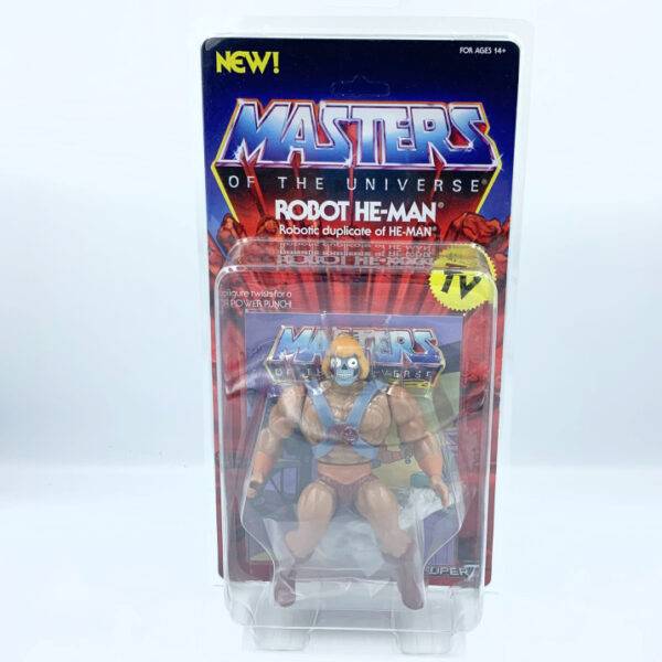 Robot He-Man inkl. Morax Clamshell / Blister - Actionfigur von Super7 / Masters of the Universe