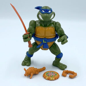 Leonardo with Storage Shell - Actionfigur aus 1990 / Teenage Mutant Ninja Turtles