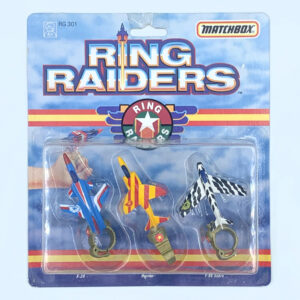 Ring Raiders 3er Set Nr.2 MOC - Actionfiguren aus 1988 / Ring Raiders Matchbox